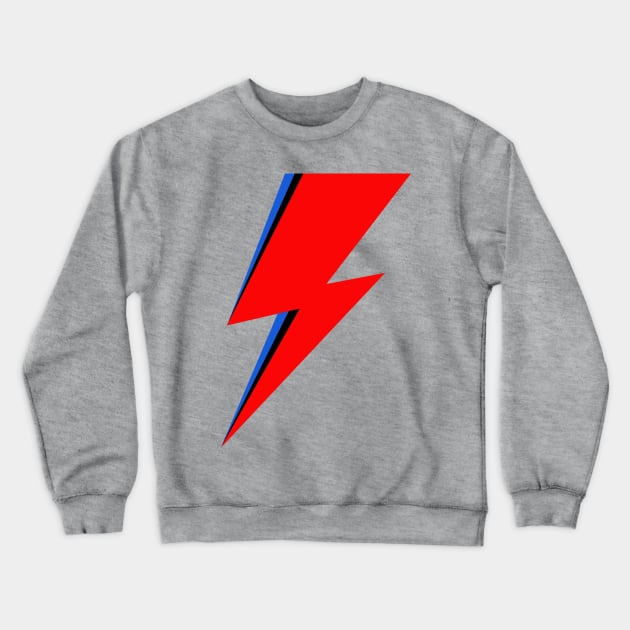 Lightning Bolt Crewneck Sweatshirt by GrinningMonkey